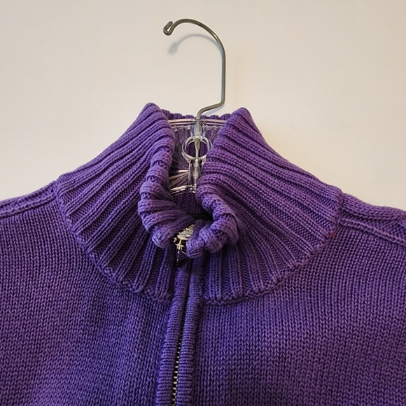 Ralph Lauren Sport Sweater Purple Large - Picture 13 of 13
